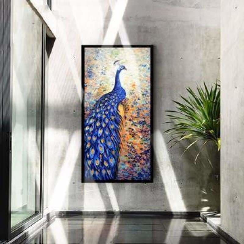 Peacock Diy Paint By Numbers Kits VM92244 - NEEDLEWORK KITS