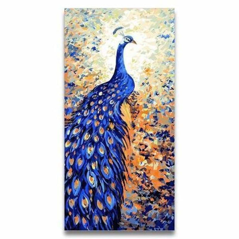 Peacock Diy Paint By Numbers Kits VM92244 - NEEDLEWORK KITS