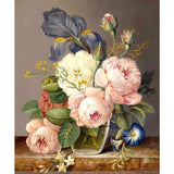 Peony Diy Paint By Numbers Kits SY-4050-032 - NEEDLEWORK KITS