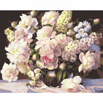Peony Diy Paint By Numbers Kits SY4050-001 - NEEDLEWORK KITS