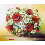 Poppy Flower Diy Paint By Numbers Kits ZXQ2881 - NEEDLEWORK KITS