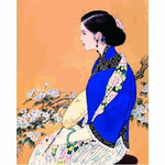 Portrait Woman Diy Paint By Numbers Kits ZXE211-25 - NEEDLEWORK KITS
