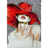 Portrait Woman Diy Paint By Numbers Kits ZXQ2769 - NEEDLEWORK KITS