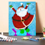Santa Fat-Paint by Numbers Kit