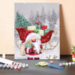 Santawith SleighI-Paint by Numbers Kit