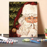 Secret Santa – Paint By Numbers Kit