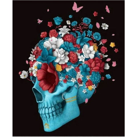 Skull Diy Paint By Numbers Kits VM90030 - NEEDLEWORK KITS