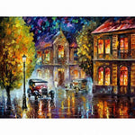 Street Landscape Diy Paint By Numbers Kits PBN95341 - NEEDLEWORK KITS