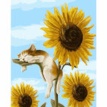 Sunflower Diy Paint By Numbers Kits WM-887 - NEEDLEWORK KITS