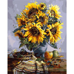 Sunflower Diy Paint By Numbers Kits YM-4050-186 - NEEDLEWORK KITS