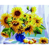 Sunflower Diy Paint By Numbers Kits ZXQ1489 - NEEDLEWORK KITS
