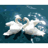 Swan Diy Paint By Numbers Kits WM-435 - NEEDLEWORK KITS