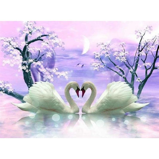 Swan Paint By Numbers Kits PBN90679 - NEEDLEWORK KITS