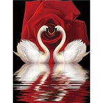 Swan Paint By Numbers Kits VM90677 - NEEDLEWORK KITS
