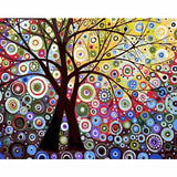 Tree Diy Paint By Numbers Kits WM-1107 - NEEDLEWORK KITS