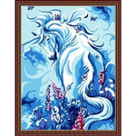 Unicorn Diy Paint By Numbers Kits ZXE004 - NEEDLEWORK KITS