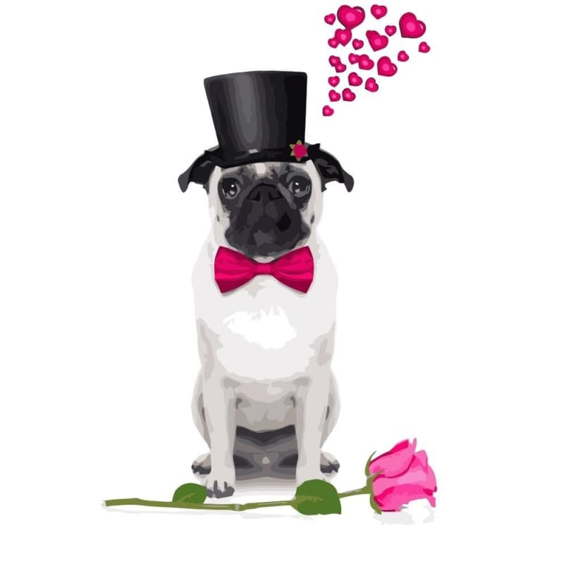 Valentines Day Diy Paint by Numbers Kits DIY PBN30269 - NEEDLEWORK KITS