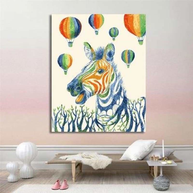 Zebra Diy Paint By Numbers Kits PBN30072 - NEEDLEWORK KITS