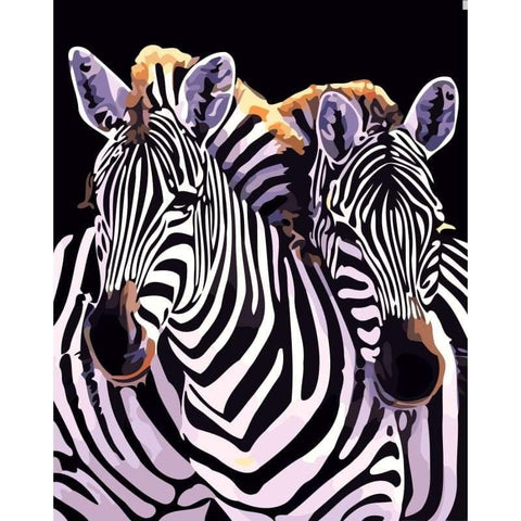 Zebra Diy Paint By Numbers Kits YM-4050-182 - NEEDLEWORK KITS